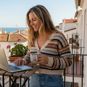 Digital Nomad working in Spain