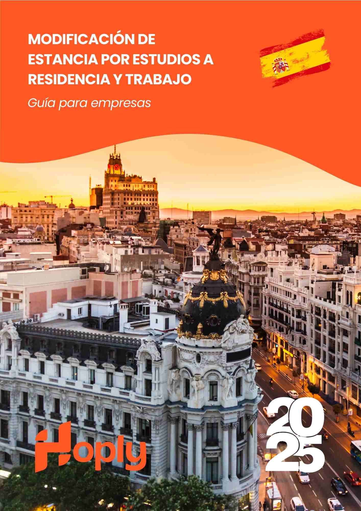 Guía de modificación de estancia por estudios a residencia y trabajo